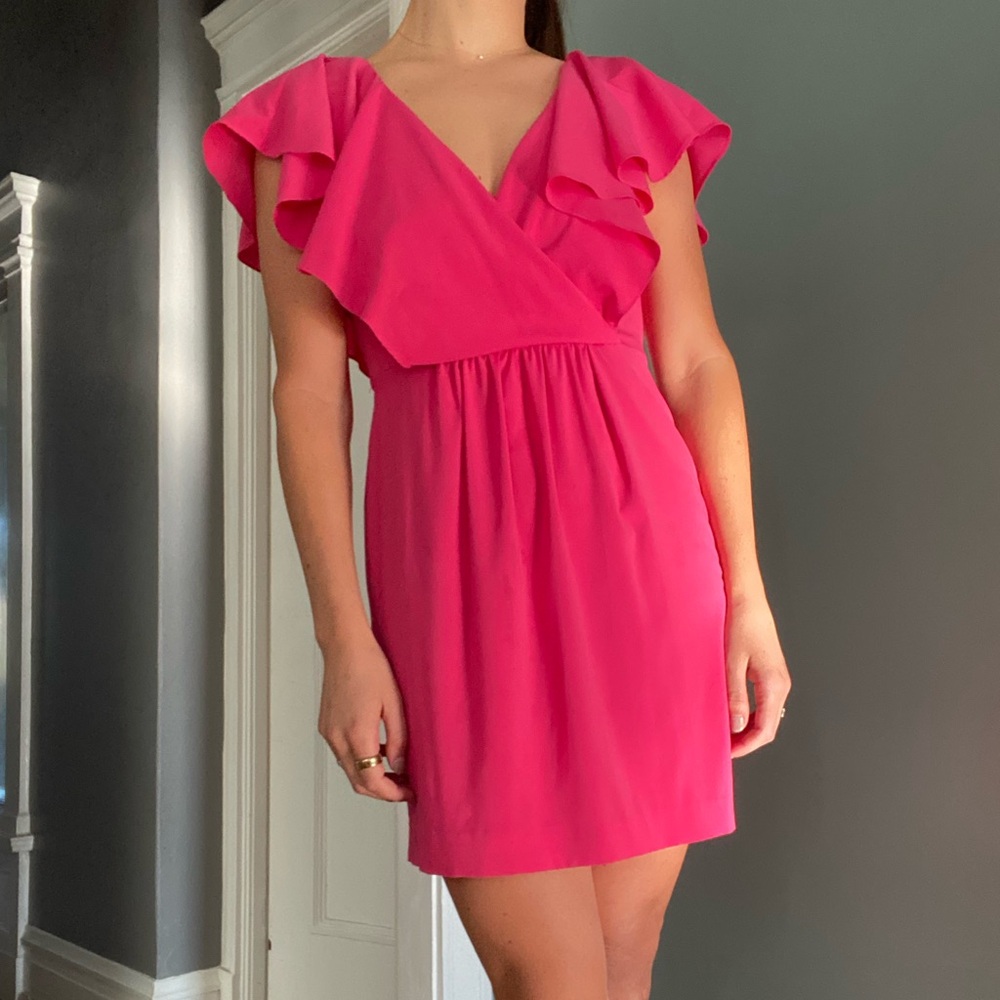 Pink Julie Dillon Mini Dress